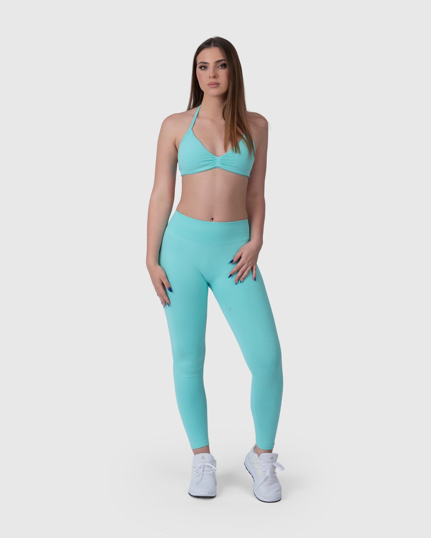 Form Sculpting Leggings - Aqua
