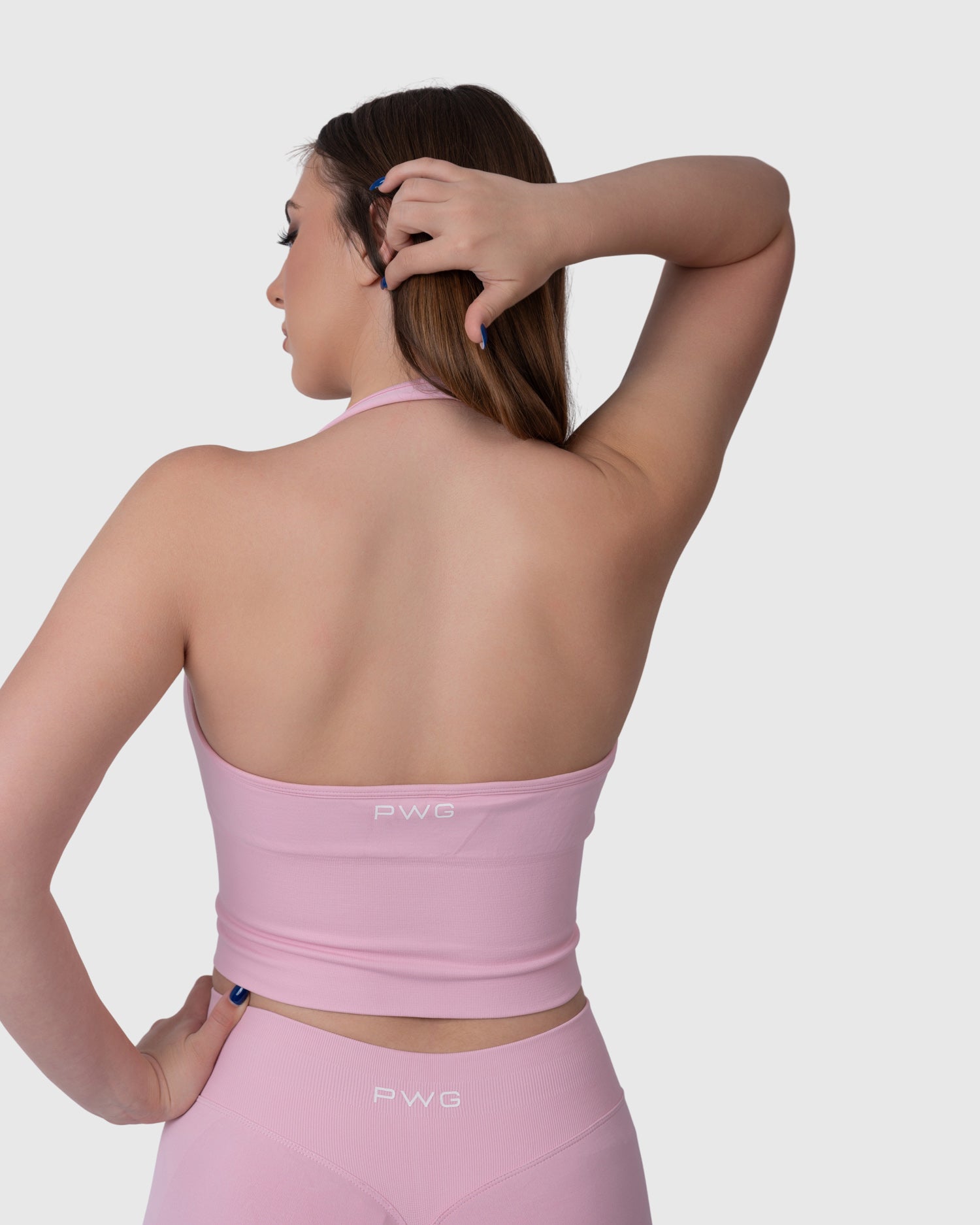 Form Halter Top - Pink