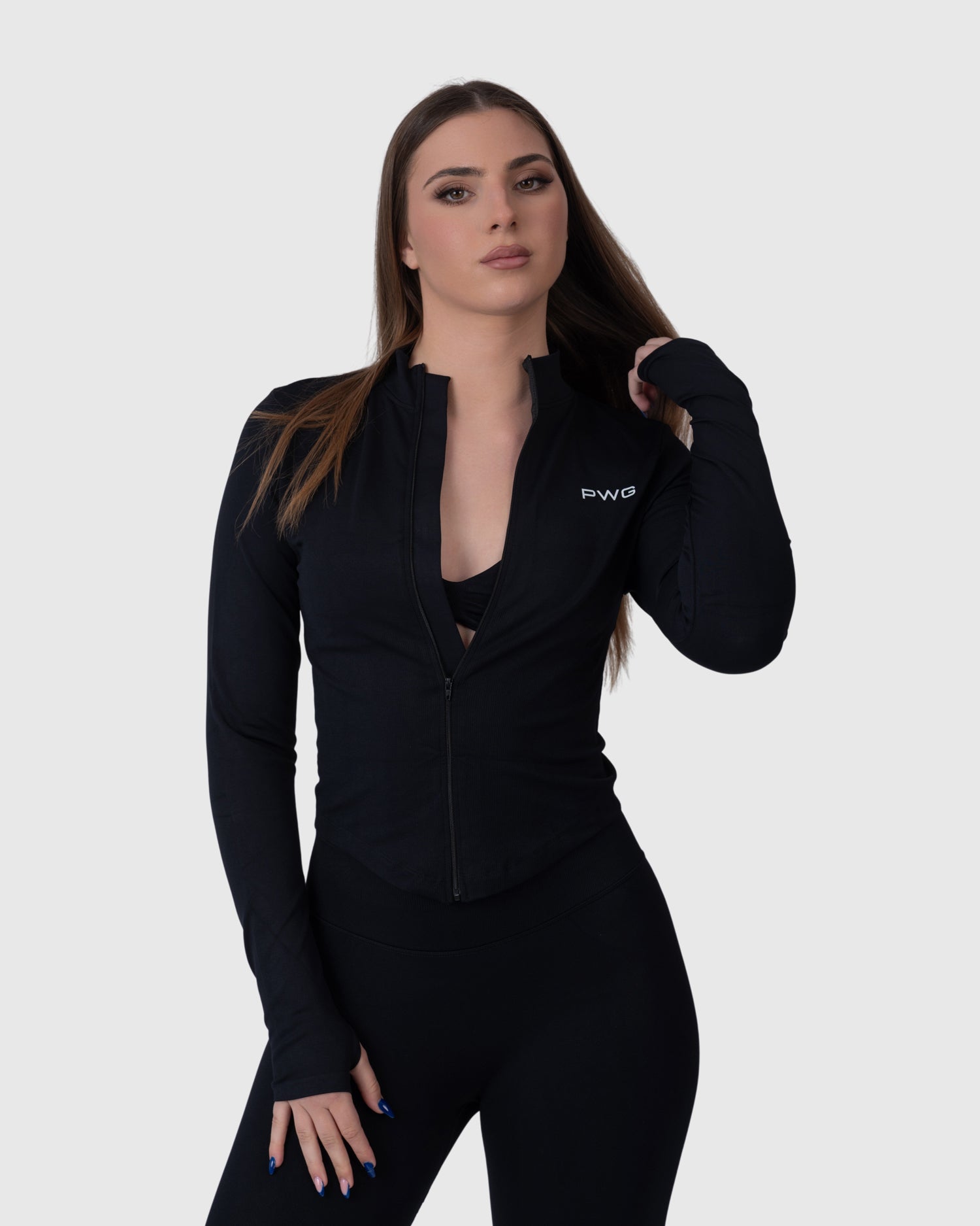 Form Zip Jacket - Black