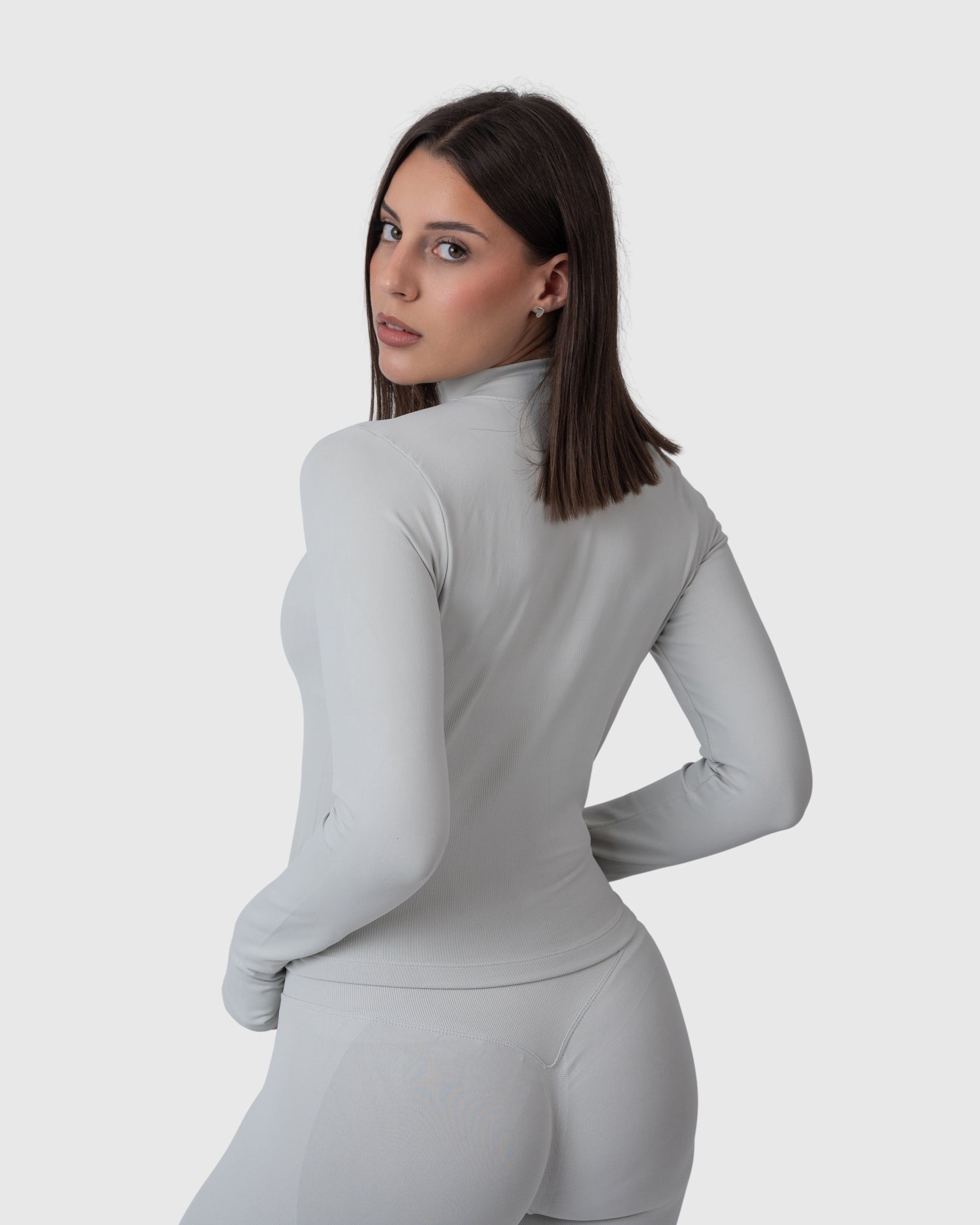 Form Zip Jacket - Light Grey