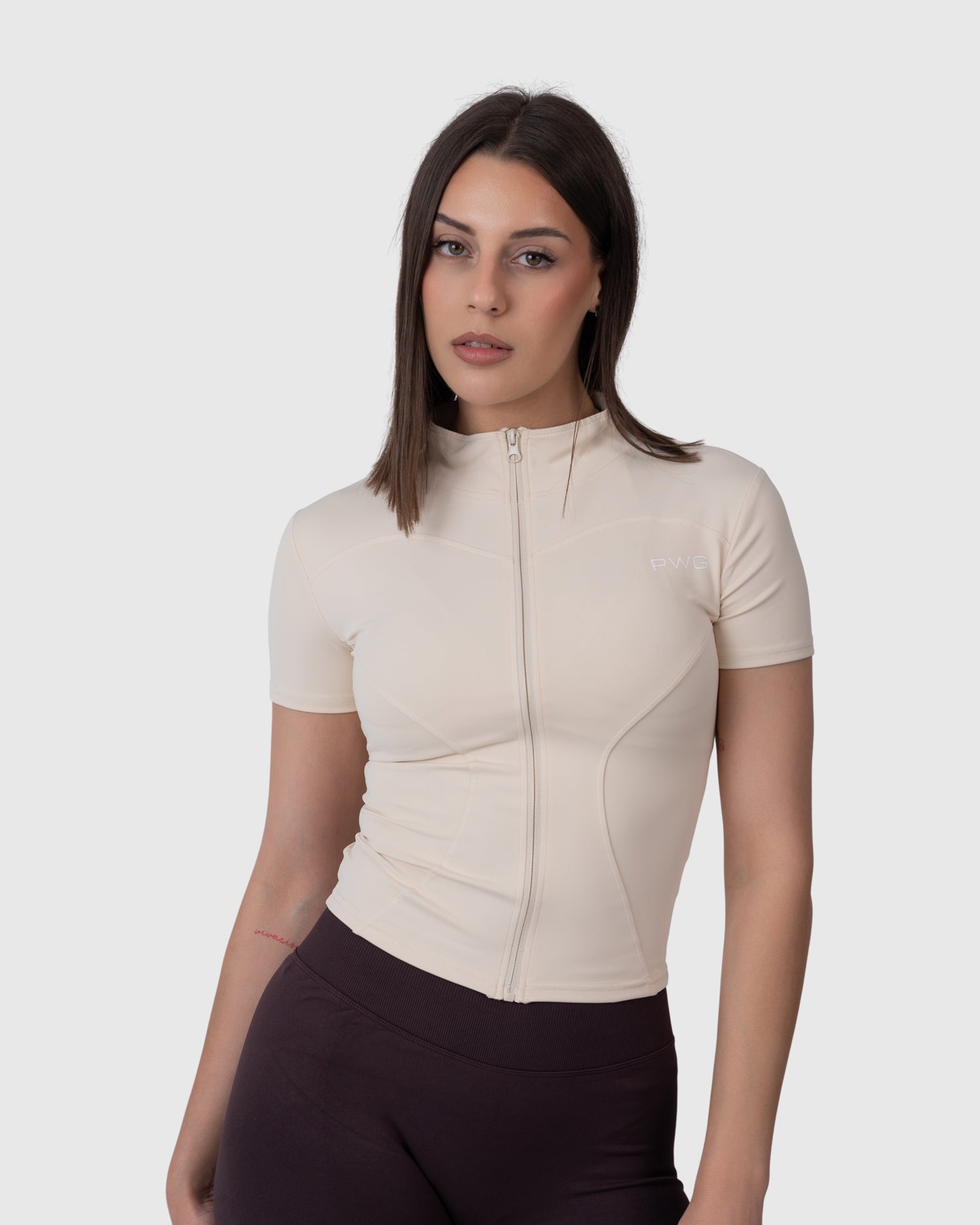 Motion Sculpt Jacket - Cream