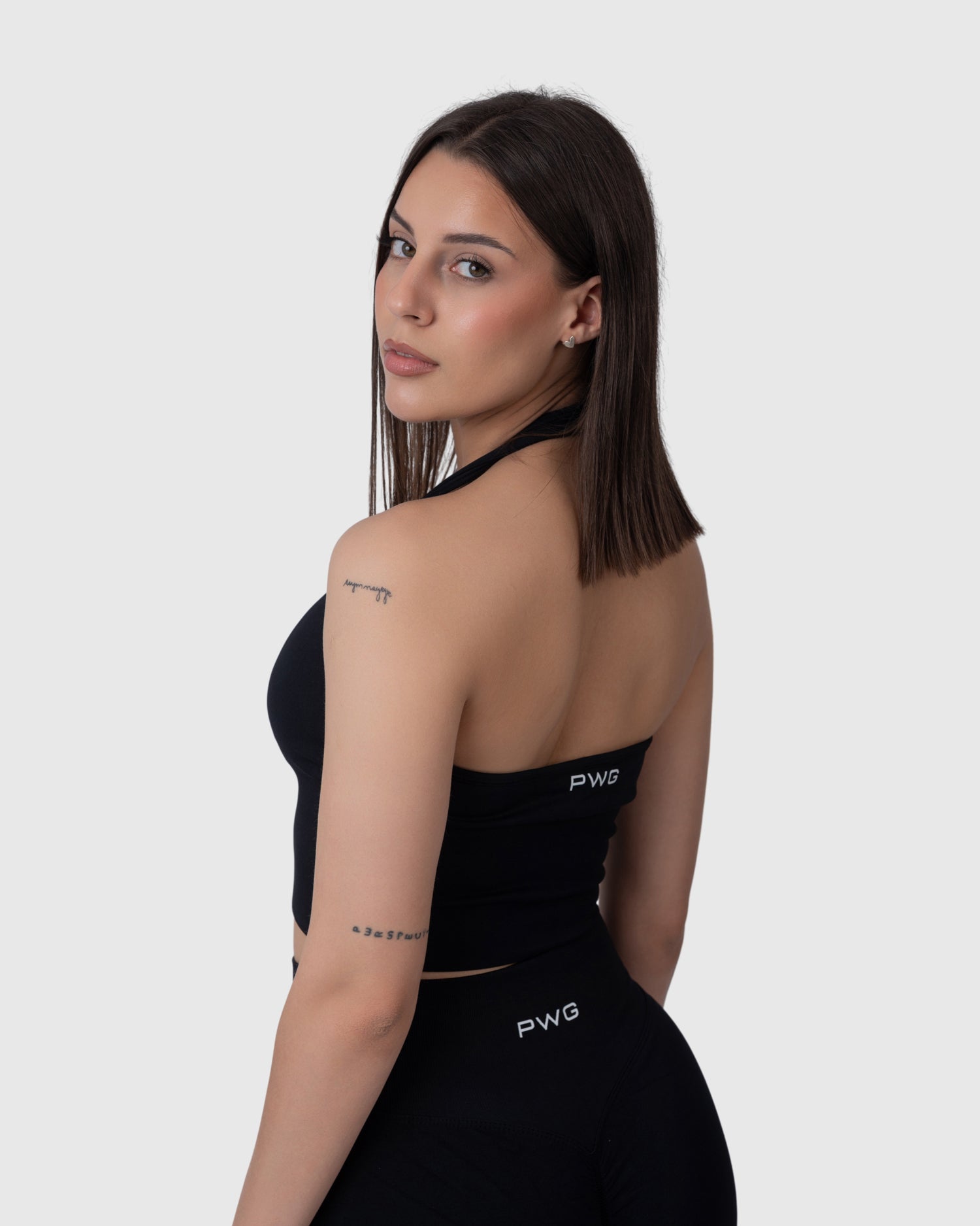 Form Halter Top - Black