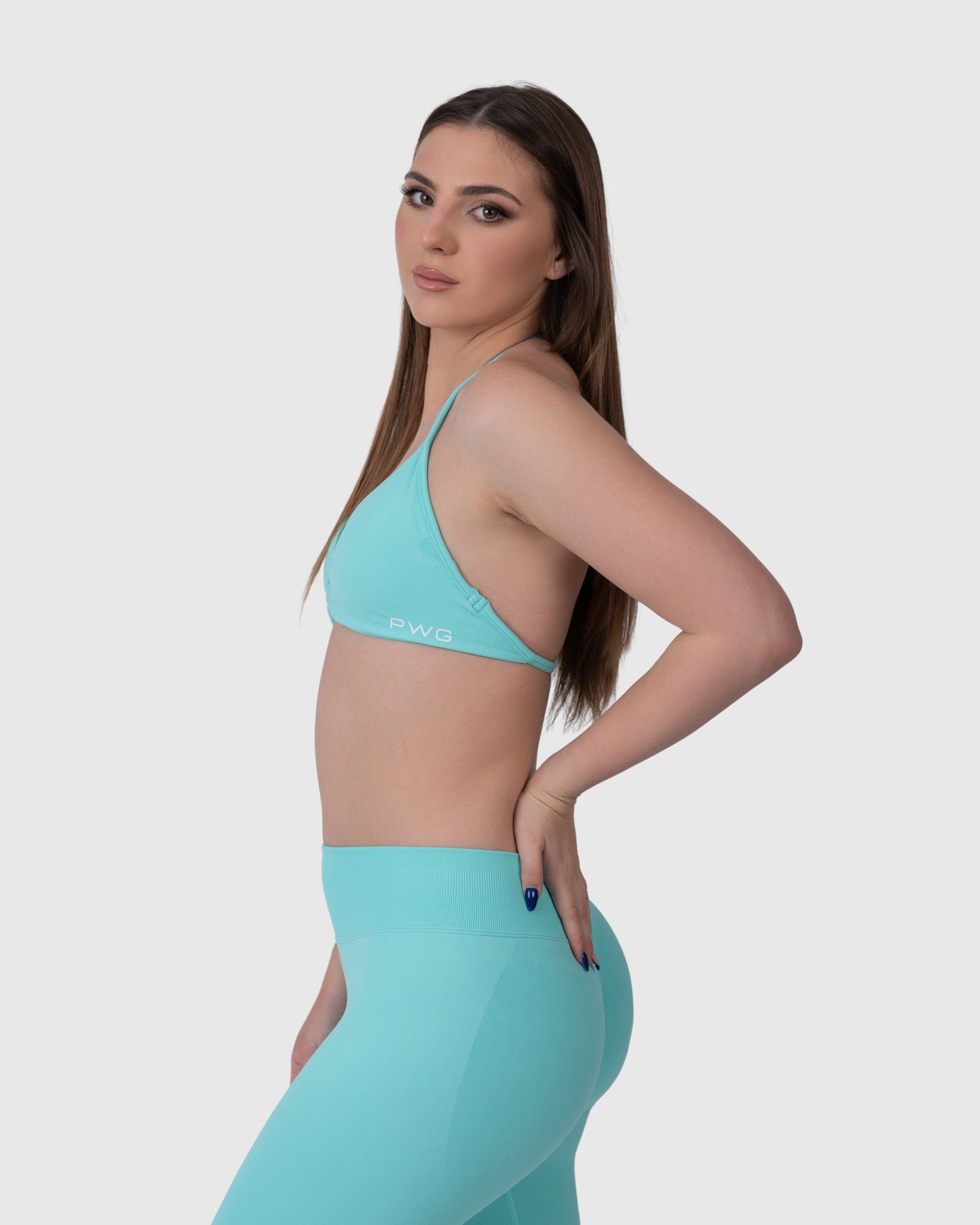 Form Backless Bra - Aqua