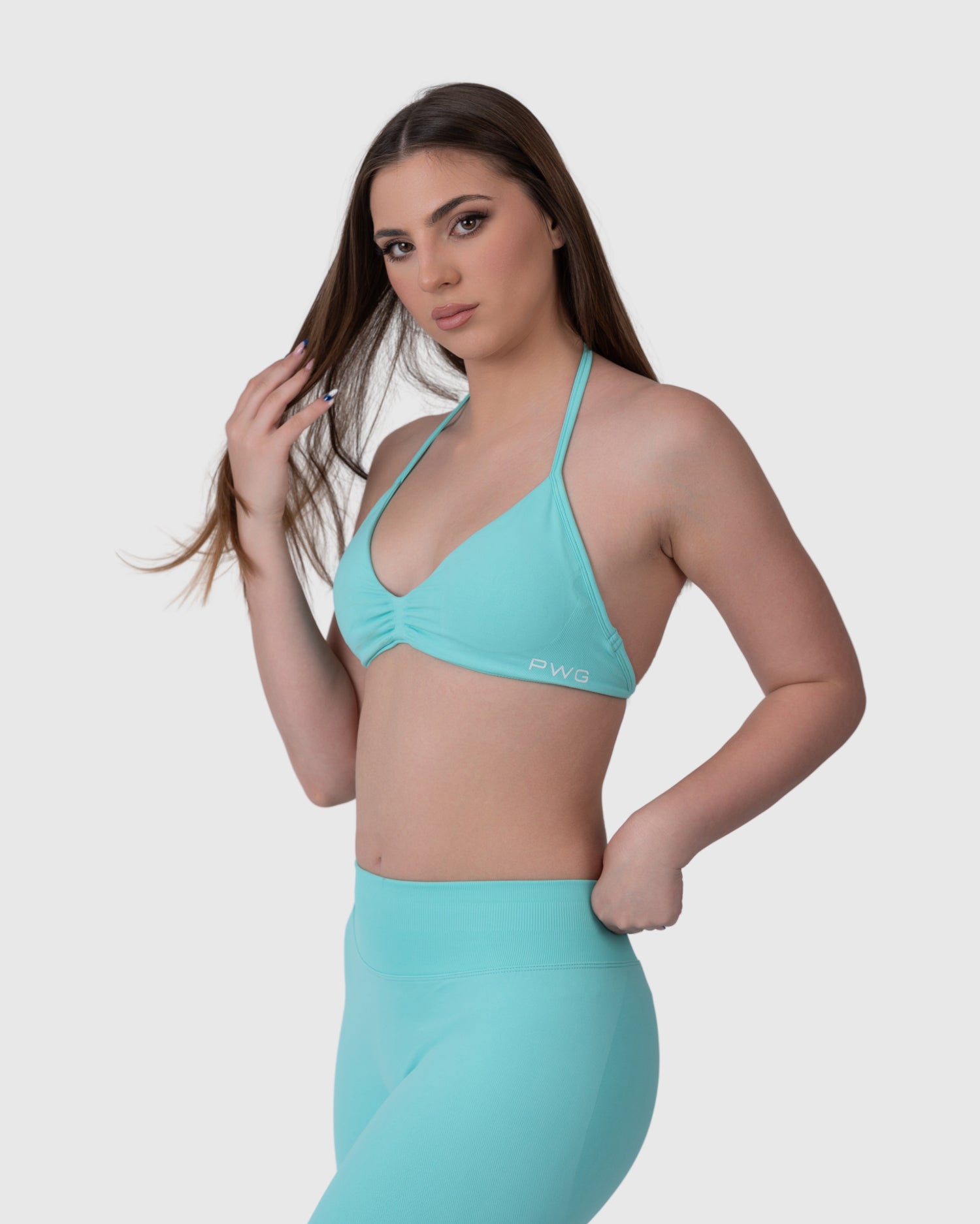 Form Backless Bra - Aqua