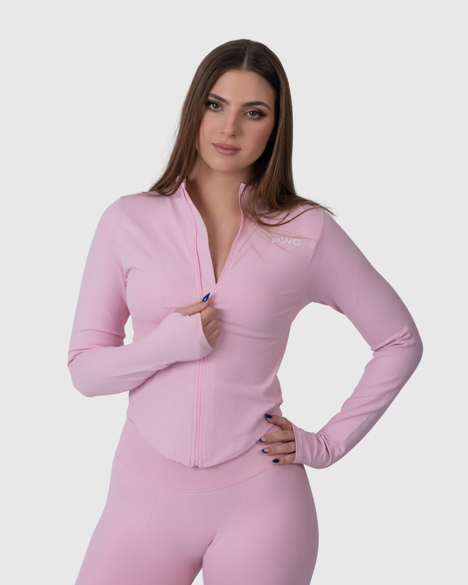 Form Zip Jacket - Pink