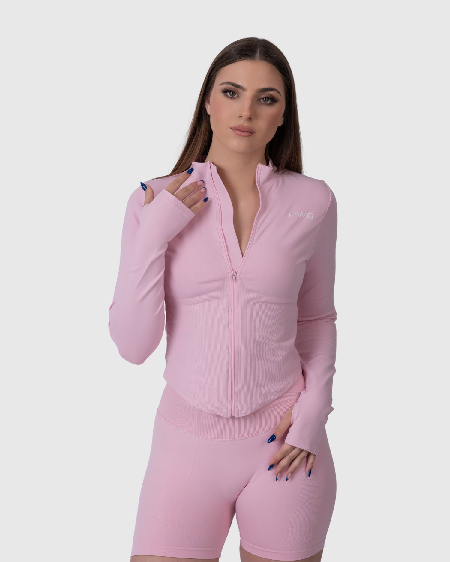 Form Zip Jacket - Pink
