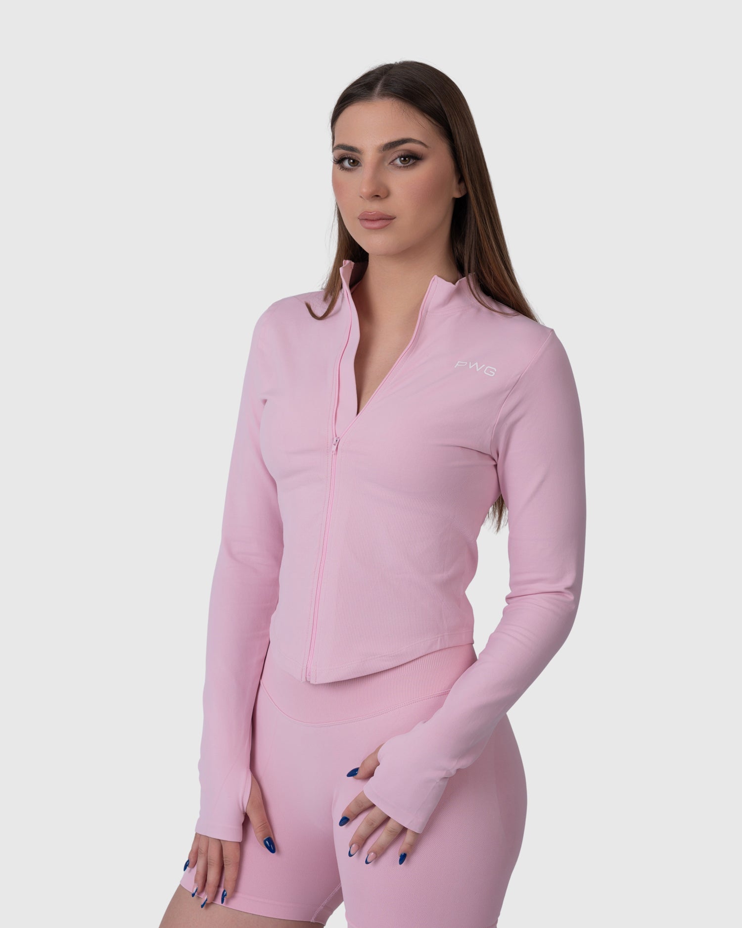 Form Zip Jacket - Pink
