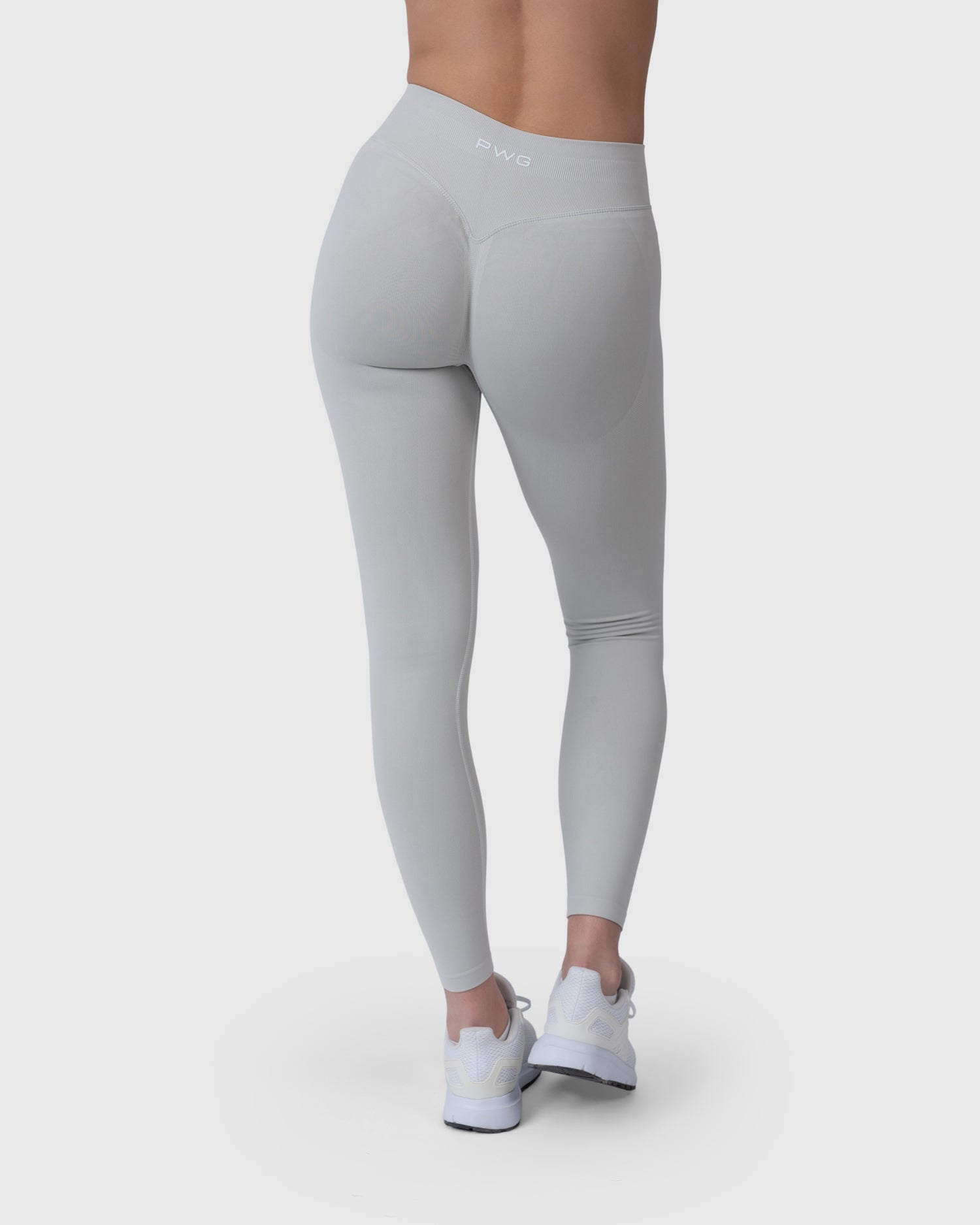 Form Sculpting Leggings - Light Grey