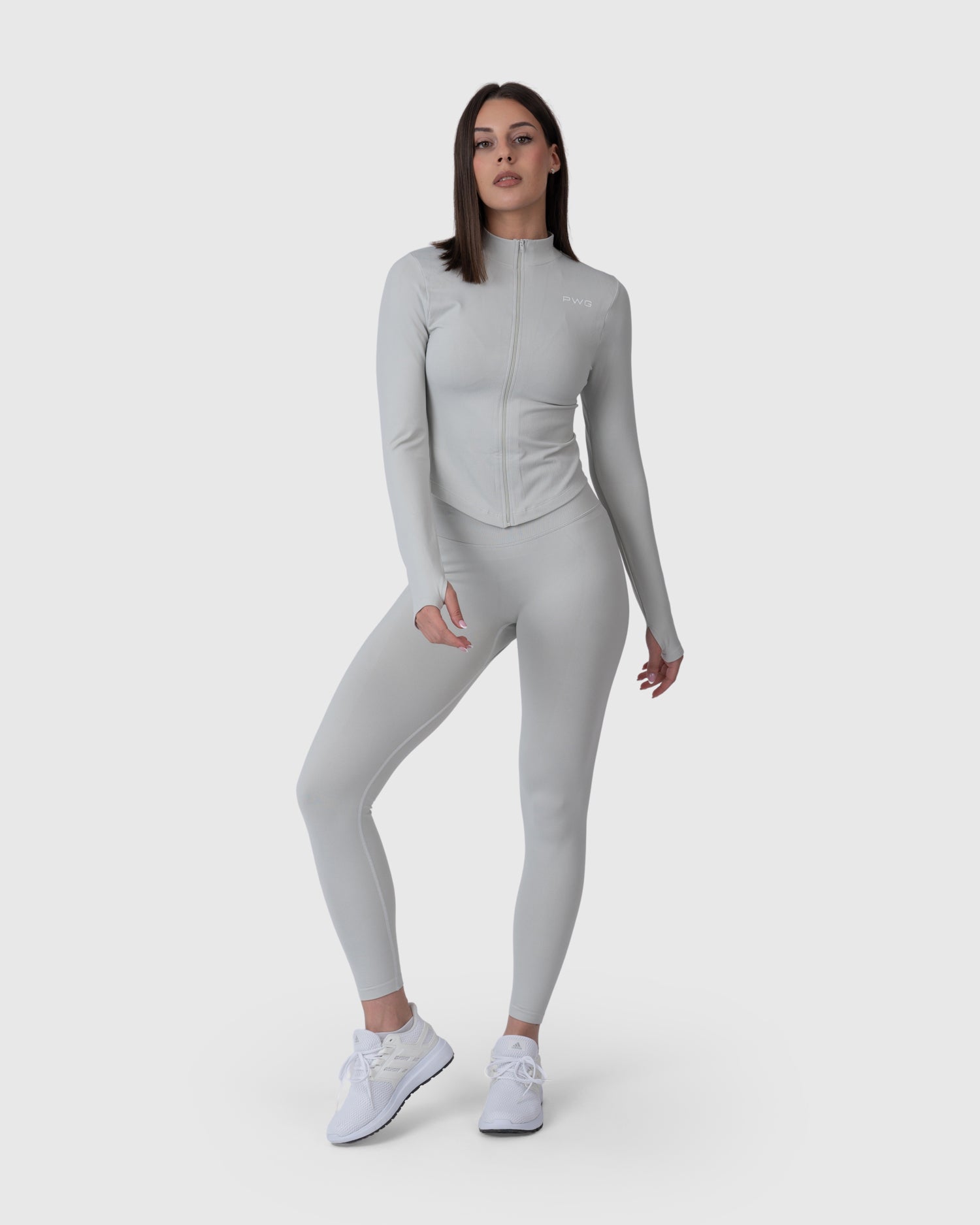 Form Zip Jacket - Light Grey