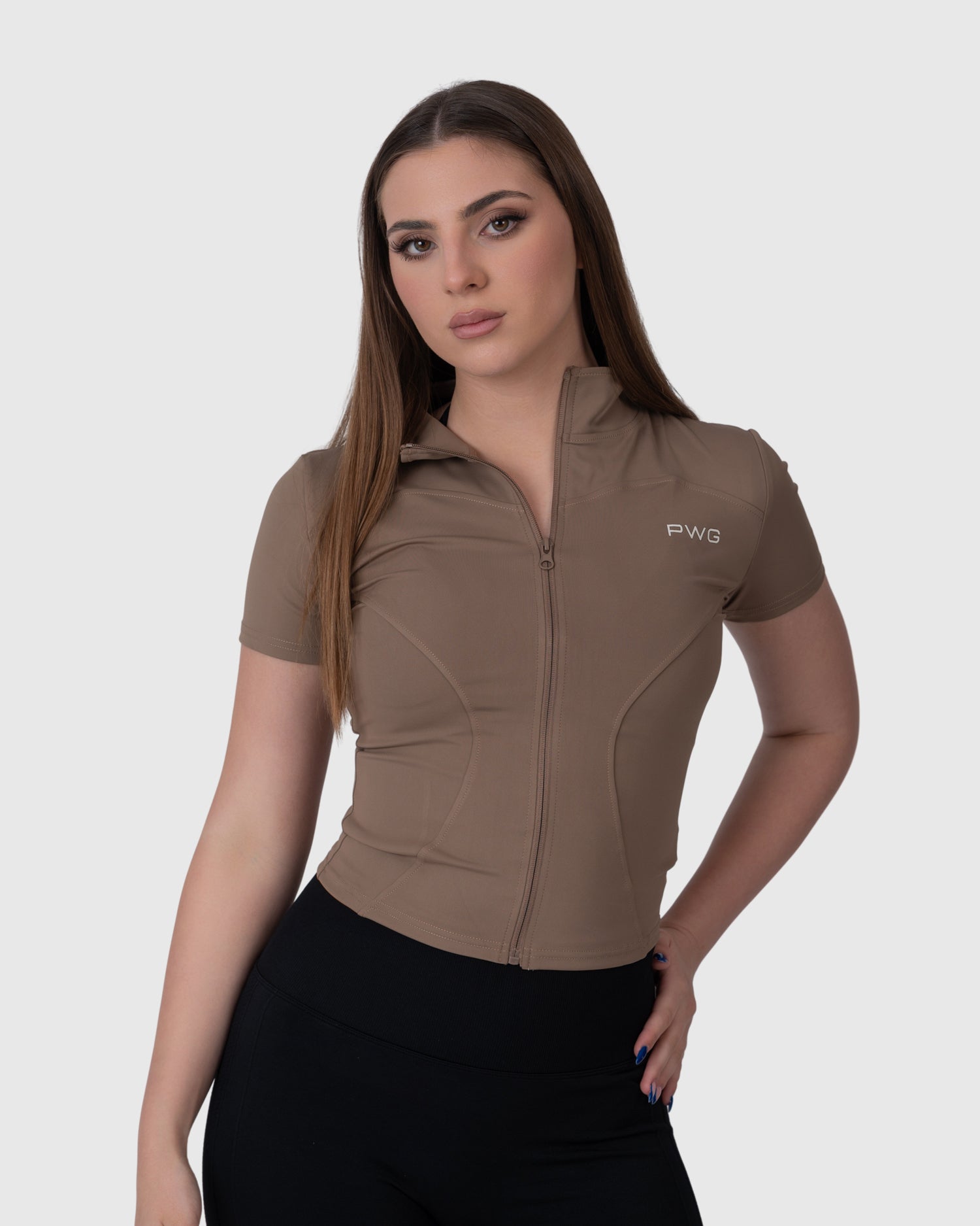 Motion Sculpt Jacket - Taupe