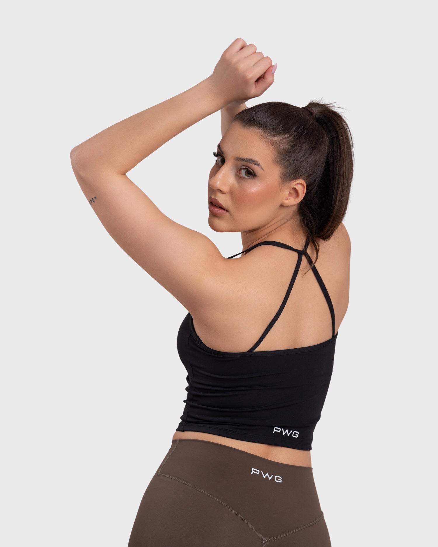 Core Halter Top - Black