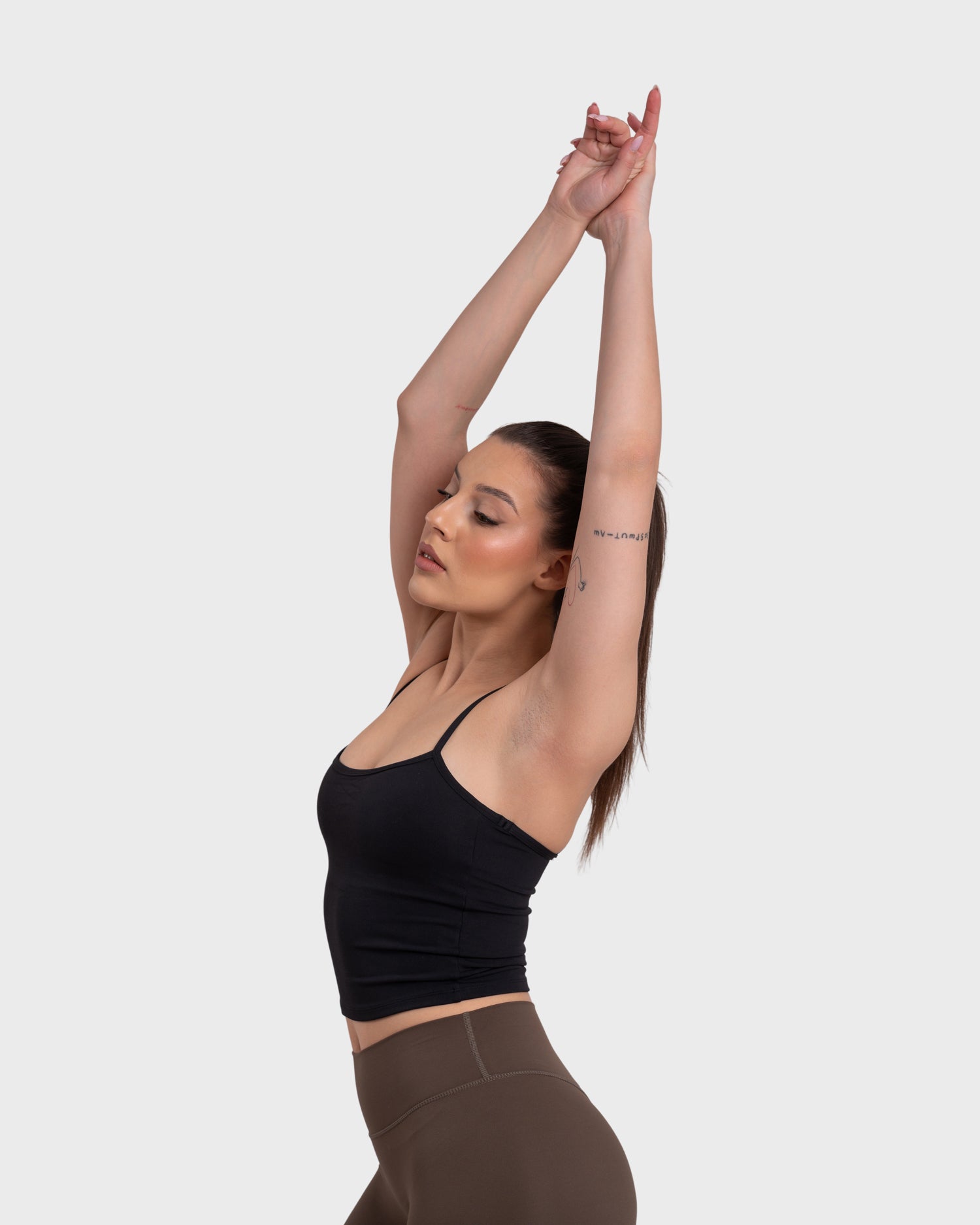 Core Halter Top - Black