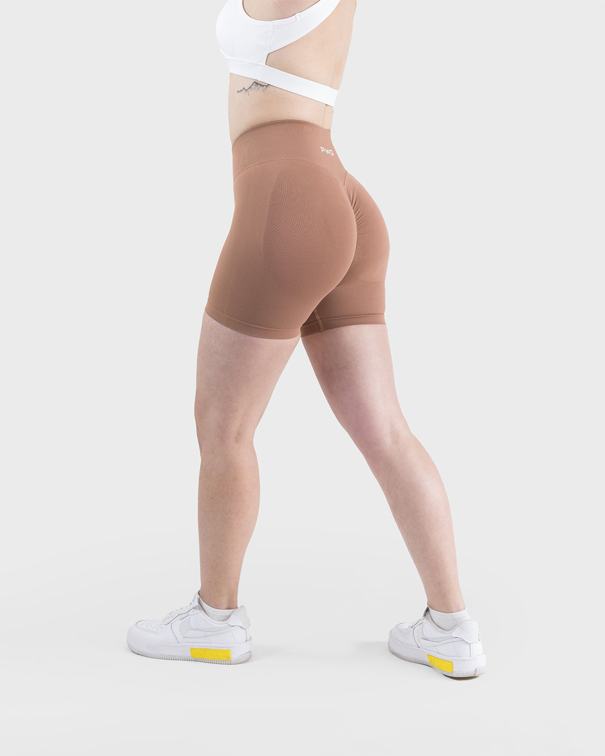 Form Sculpting Shorts - Maple Brown